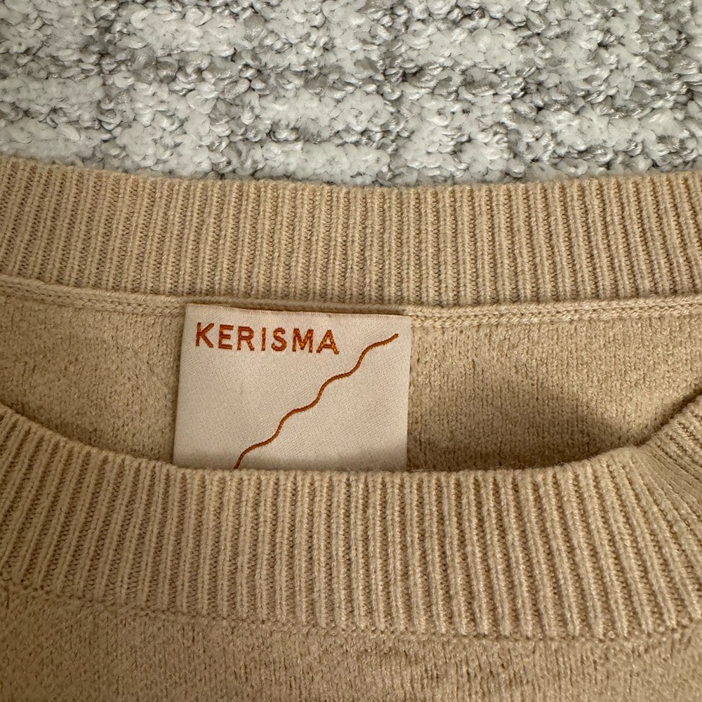 LUXURIOUS sweater; size L; never worn